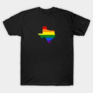 Rainbow Texas T-Shirt